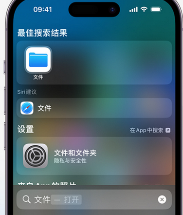 云南apple维修中心分享iPhone文件应用中存储和找到下载文件 