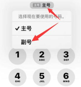 云南苹果14维修店分享iPhone 14 Pro Max使用副卡打电话的方法 